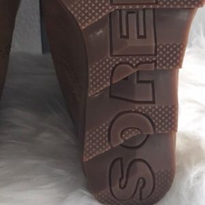 sorel joan of arctic wedge camel brown